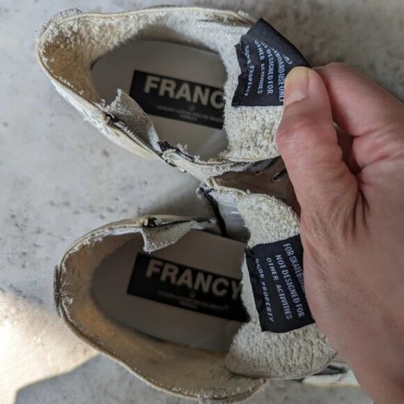 Golden Goose Glitter Francy High Top Sneakers - Picture 11 of 15